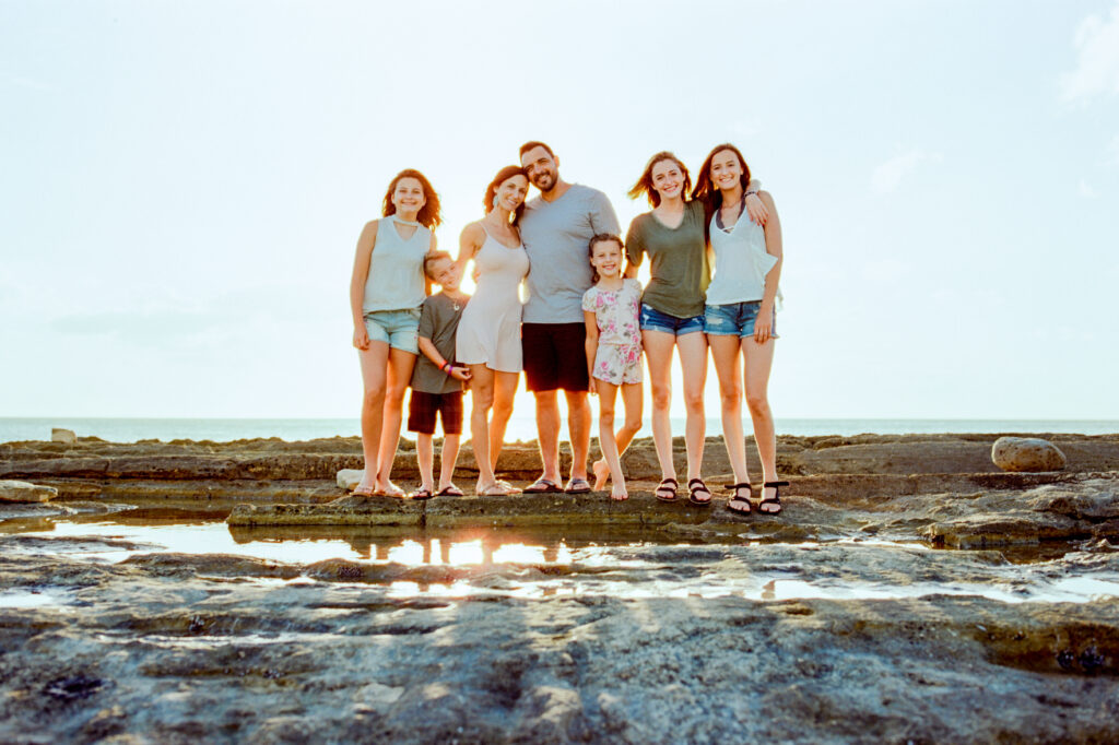 koolina sunset family photoshoot annie groves