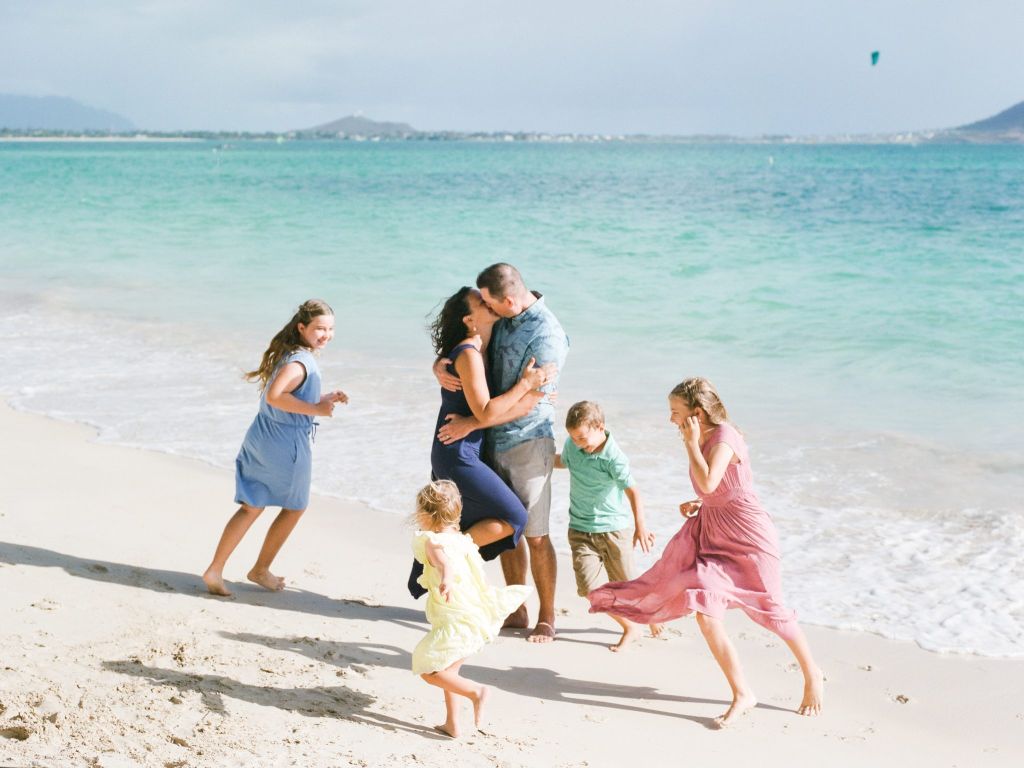 oahu hawaii beach family photography
